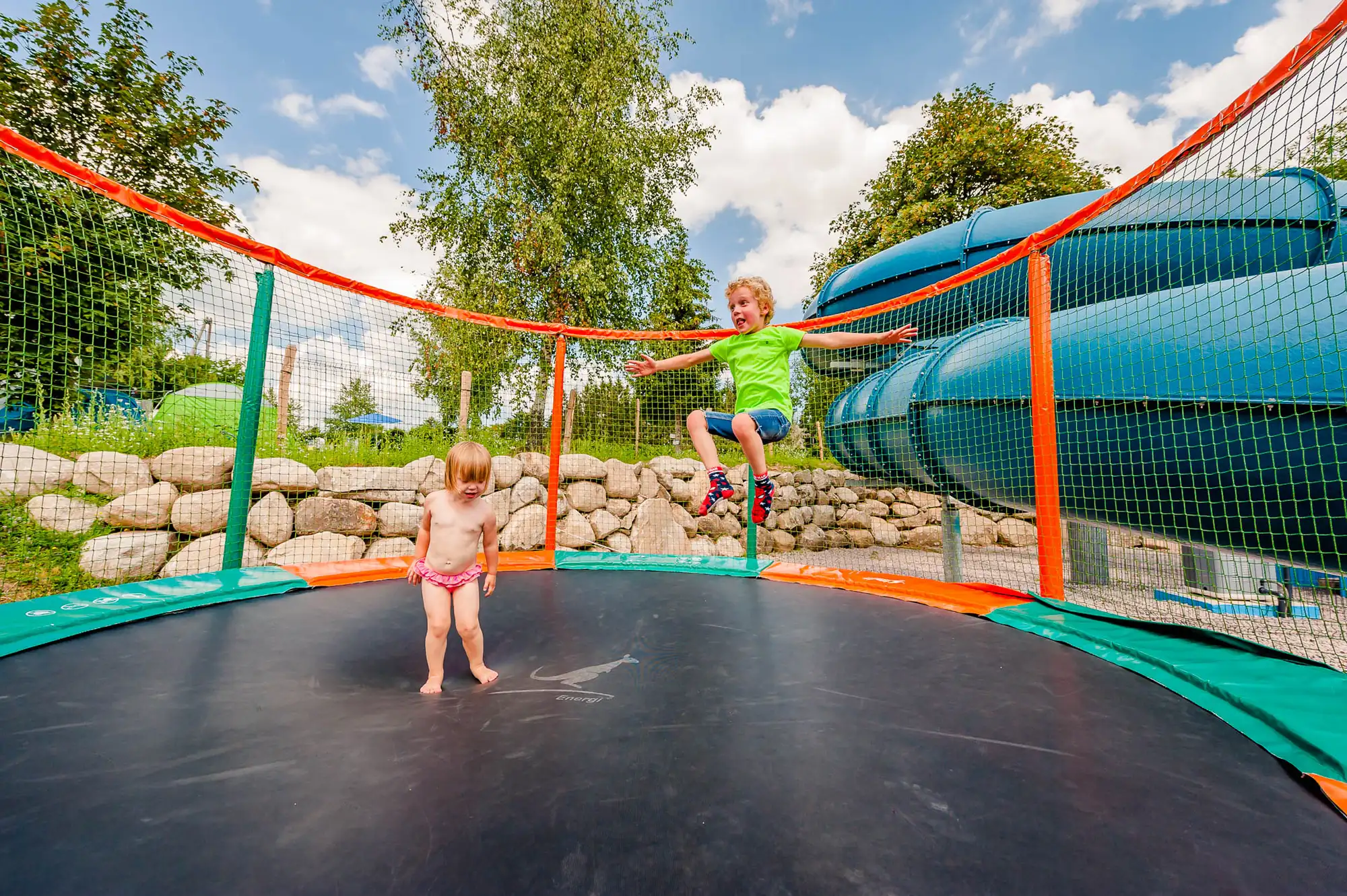 Children's camping playground